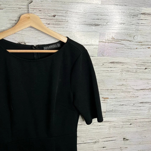 Sugarhill boutique black midi dress size 10 Australia - Picture 4 of 9